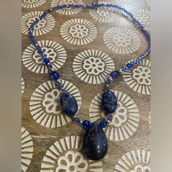 Lapis stone necklace - Picture 7 of 7